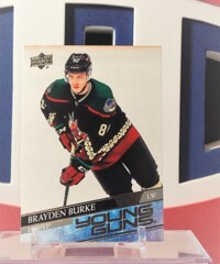 Brayden Burke 2020-21 - Young Guns Rookie #499 Upper Deck Series 2